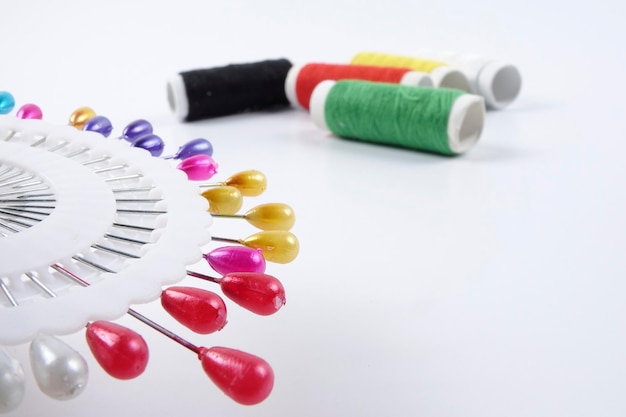 ręcznie wykonany haft z bliska